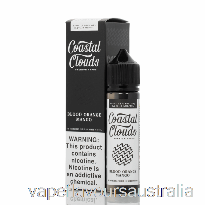Vape Australia Blood Orange Mango - Coastal Clouds Co. - 60mL 3mg